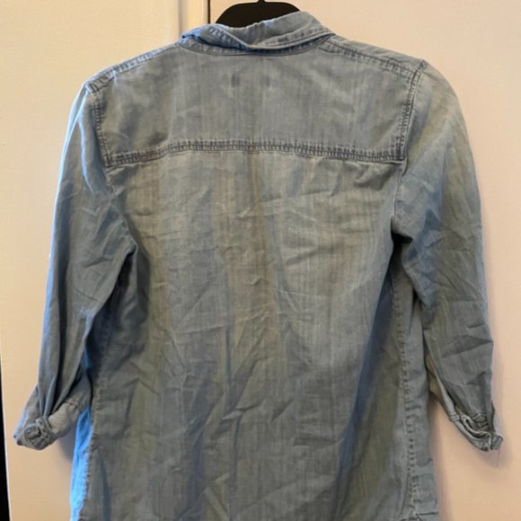 J Crew Denim Button-Up - Picture 3 of 3